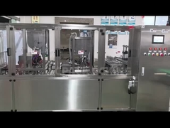Линейная машина для наполнения и запайки стаканов